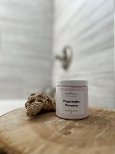 Peppermint Macaron Whipped Soap