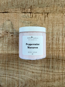 Peppermint Macaron Sugar Scrub
