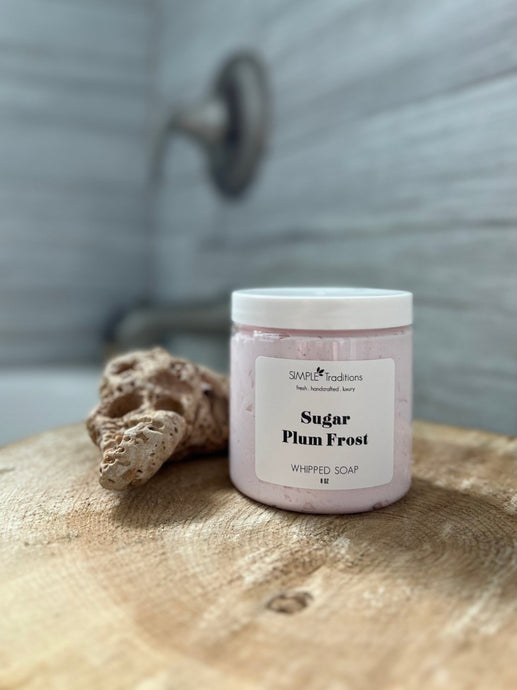 Sugar Plum Frost Whipped Soap