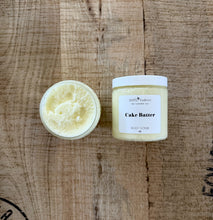 Cake Batter Sugar Scrub on table