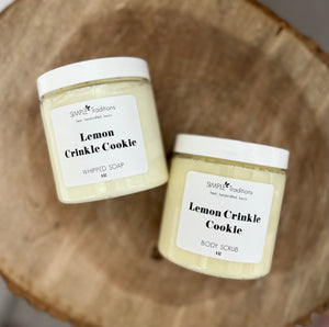 Lemon Crinkle Cookie Sugar Scrub