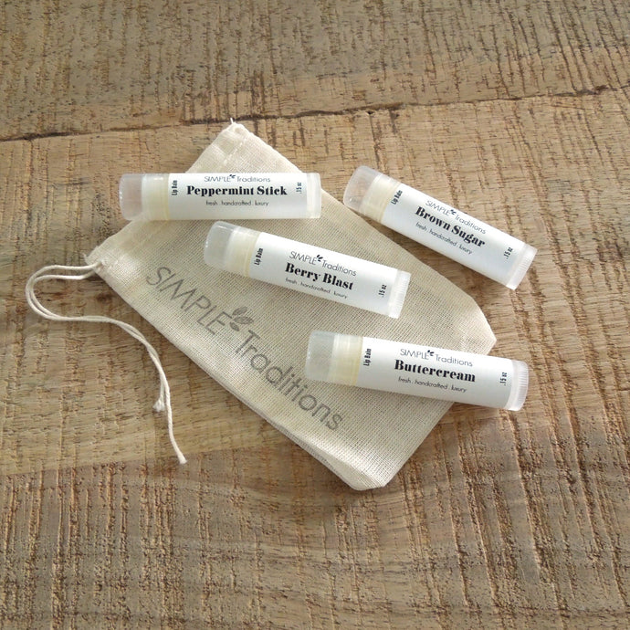 Lip Balm Gift Set of 4