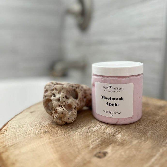 Macintosh Apple Whipped Soap