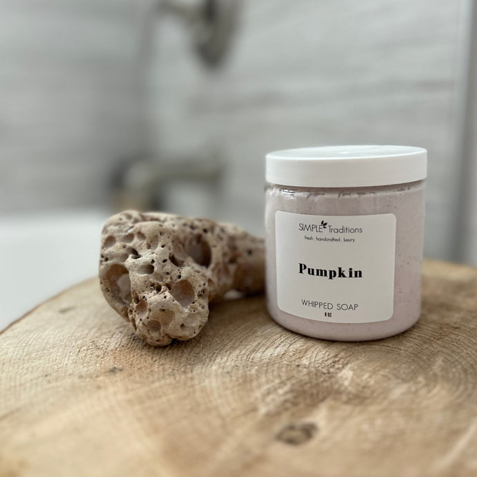 Pumpkin Spice Whipped Soap